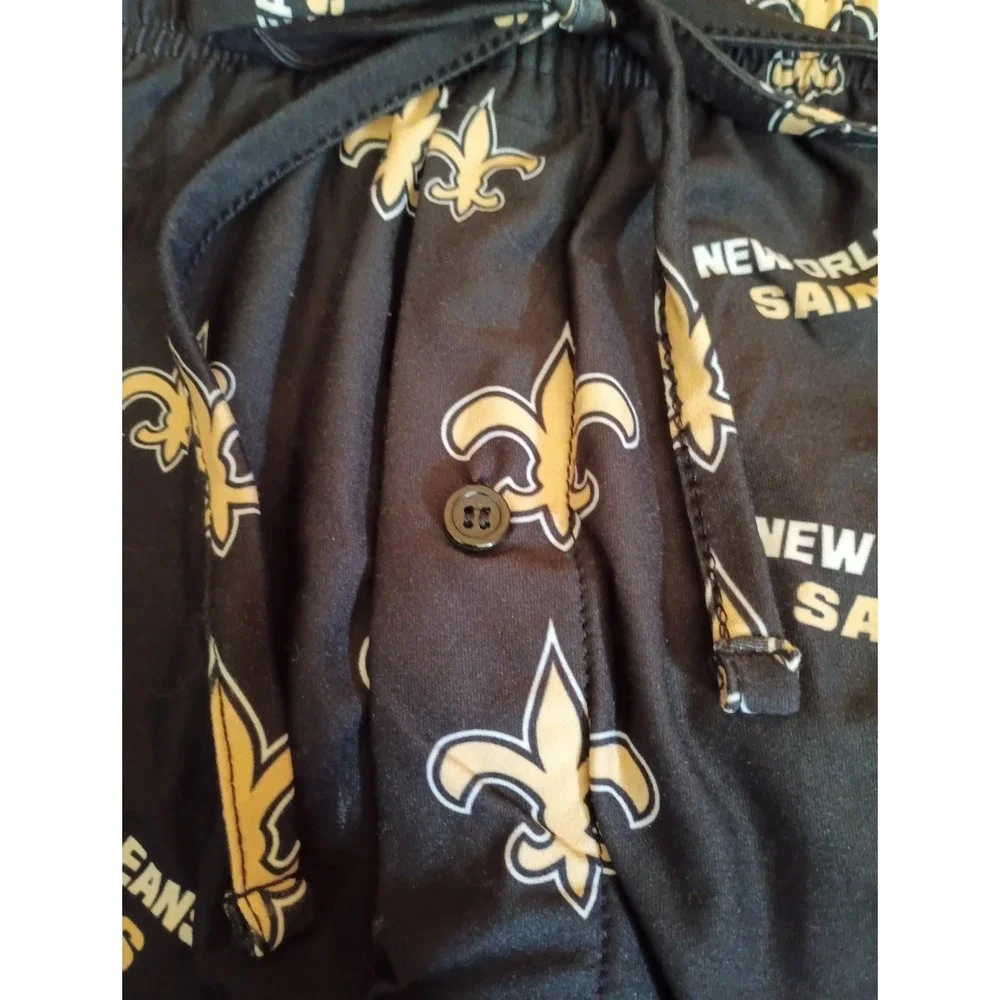 NFL‎ Torpedo Men's AOP Knit Pants New Orleans Saints Size Small